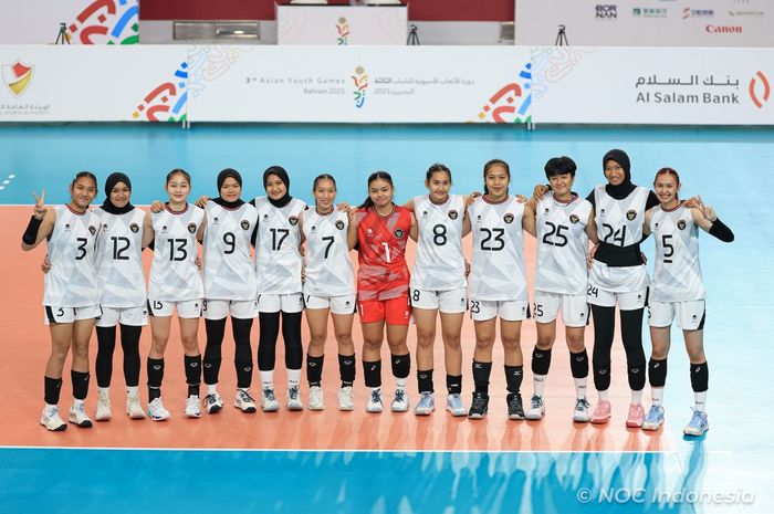 Asian Youth Games 2025- Tim Voli Putri Indonesia ke Final, Sekelas Thailand Dilibas 3-0 meski Kalah Pengalaman