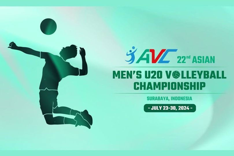 Jadwal Lengkap AVC Asian Volleyball Championship U20 2024 Putra di MOJI, 23-30 Juli 2024