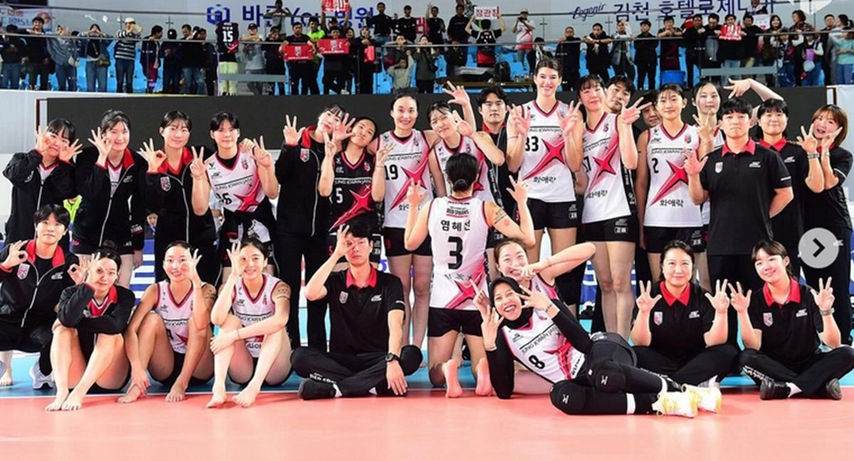 Klasemen Liga Voli Putri Korea 2024-2025: Megawati Hangestri Cs Terlempar dari Zona Playoff!