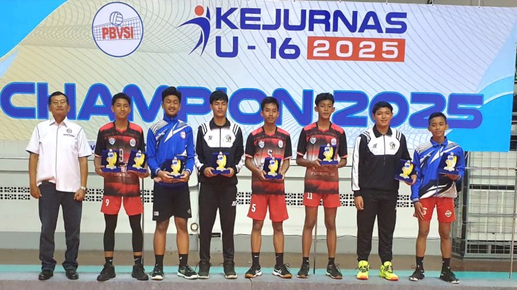 Patriot Purworejo Raih Juara Nasional di Kejurnas Voli U-16