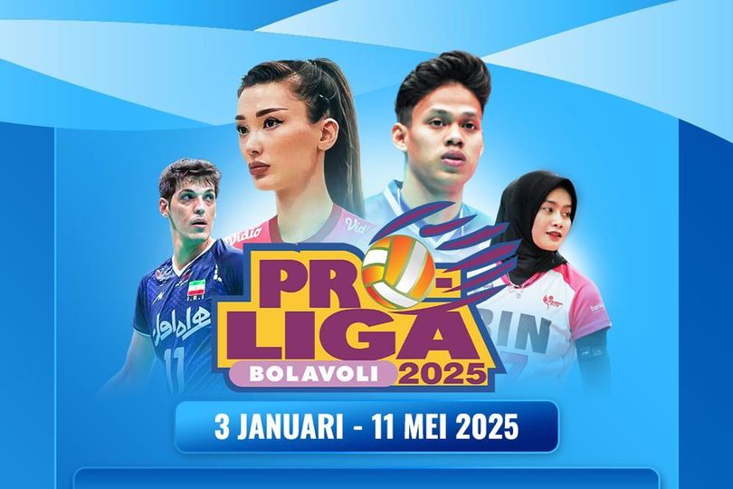 Jadwal Lengkap PLN Mobile Proliga 2025, 3 Januari-11 Mei 2025