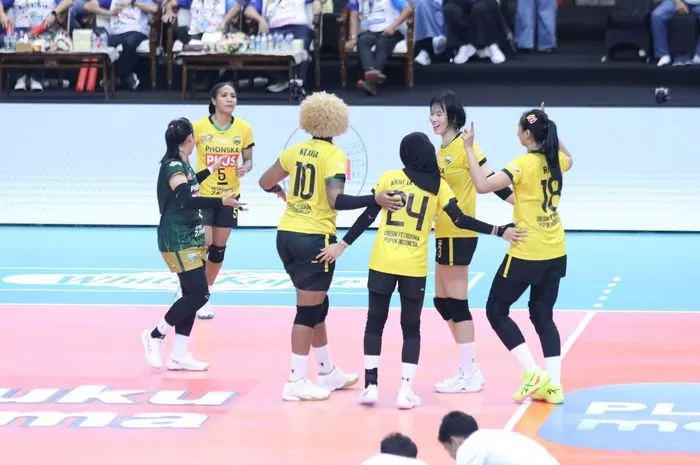 Tim Voli Putri Gresik Petrokimia Akhiri Tren Buruk dengan Kemenangan di Proliga 2025