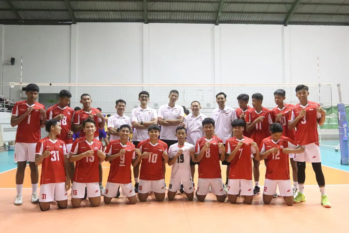 Timnas Indonesia lolos ke Piala Asia Voli U-16 2025